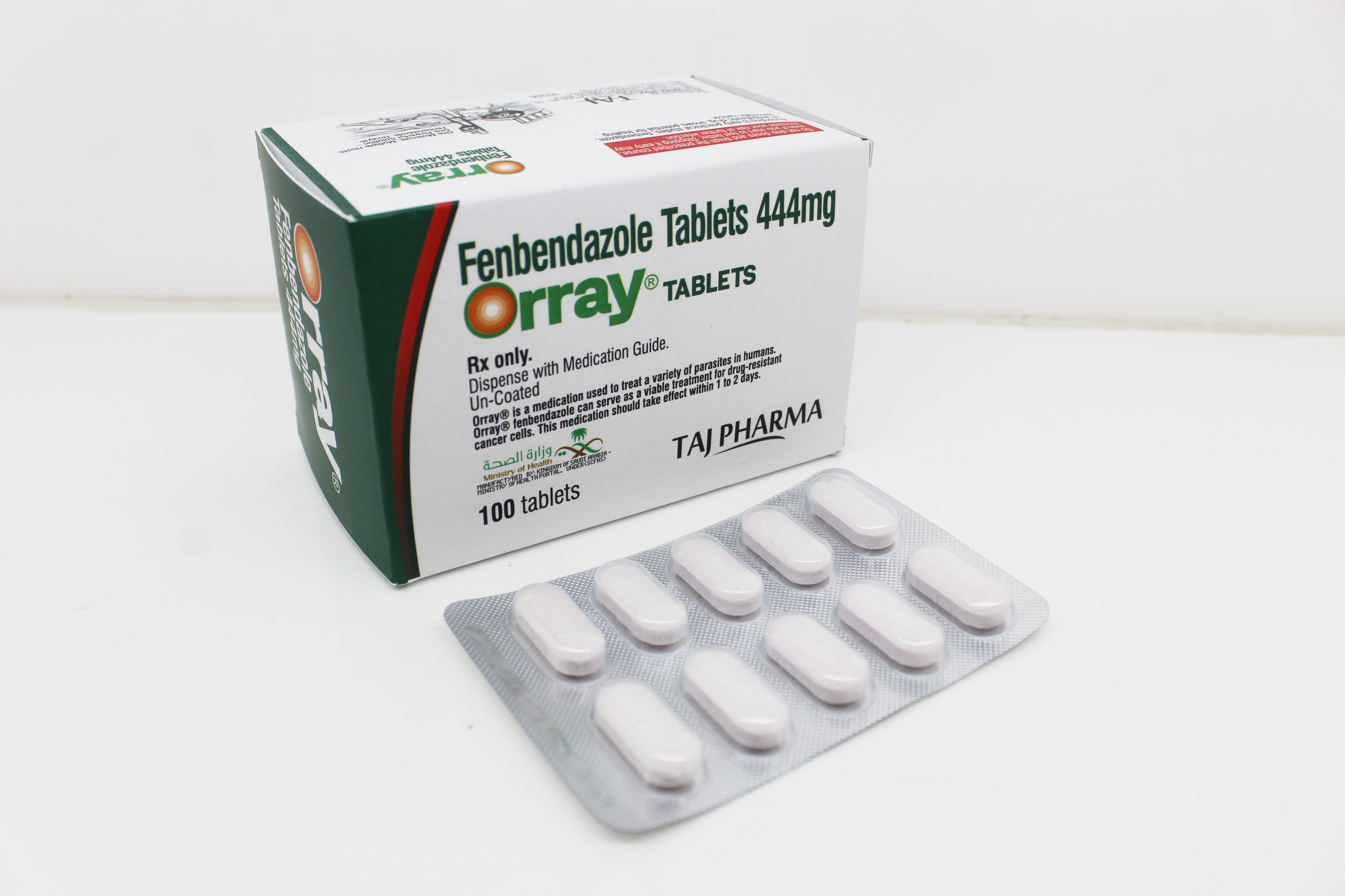 Fenbendazole 444mg – PAN India Manufacturing Excellence